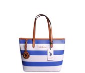 U.S. Polo Bag Striped Blue (30 x 40 cm)