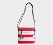 U.S. Polo Bag Striped Red (25 x 25 cm)